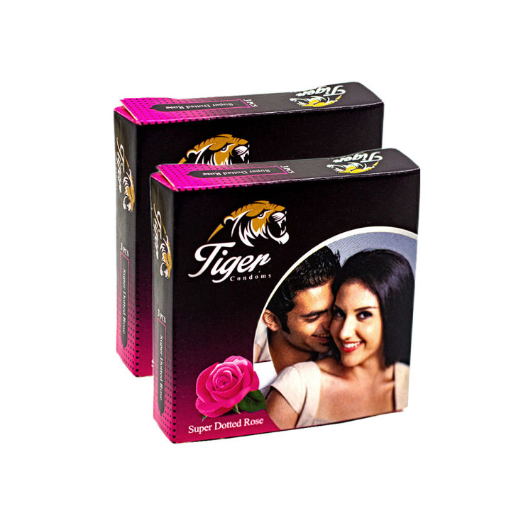 Tiger%20-%20Dotted%20Condoms%20Rose%20Flavour%20-%20Combo%20Pack%203x2=6pcs%20-%20Image%205