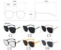 Exquisite Designer Cat Eye Sunglasses Woman Vintage Black Mirror Sun Glasses For Fashion Big Frame Cool Female Oculos De Sol. 