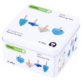 Educational Children's Toys Travel Iron Boxed Cube Puzzle Blocks Gyro Early Childhood Cognition Building Blocks Toy.