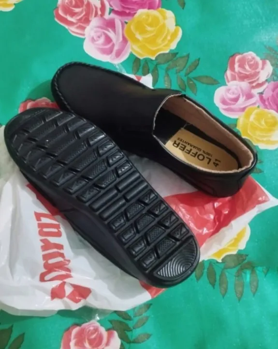 Black%20Artificial%20Leather%20Loafer%20shoe%20for%20Men%20-%20Image%204