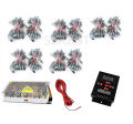 1000pcs 12mm WS2811 IC Full Color Pixel LED Module Light DC 5V input IP68 RGB.
