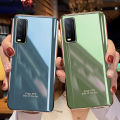 Casinglee For Vivo Y20S Back Cover Silicone Soft Cases Electroplated Avocado Green Glitter Full Protector Cases Vivo Y20S Case.