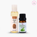 Cosprof Rosemary 10 ml & Almond oil 50 ml Combo Pack. 