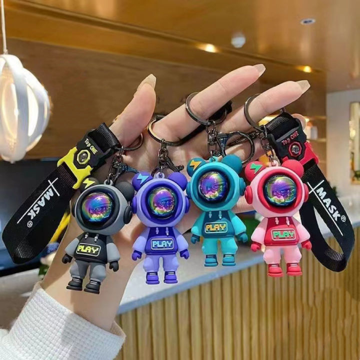 Cartoon%20Lightning%20Bear%20Keychain%20Cute%20Astronaut%20Bear%20Doll%20Keyring%20Bag%20Pendant%20Couple%20Car%20Keyholder%20-%20Image%205