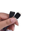 10Pcs 4Pin Male + Female Connector Cable Wire for 3528 5050 LED Strip Light Encounter. 