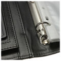Black A4 Executive Conference Folder Portfolio PU Leather Document Organiser. 