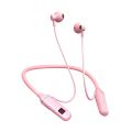 Bluetooth headset magnetic long battery life digital display power wireless neck headset Bluetooth neckband sports headphones. 