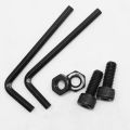 Hex Socket Cap Head Screw Nut Assortment Kit M2 M3 M4 M5 M6 12.9 Grade Carbon Steel Hexagon Socket Allen Head Bolt Nut Hex Key. 