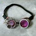 Fashion Steampunk Glasses Ocular Loupe Photo Prop Colored frame Sunglasses. 