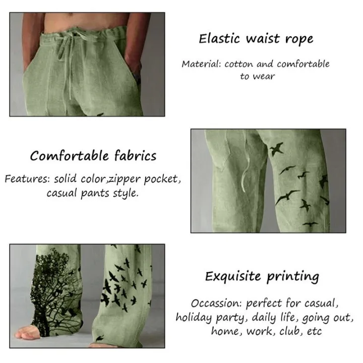 Men's%20Baggy%20Cotton%20Linen%20Pants%20Casual%20Pockets%20Wide%20Leg%20Pant%20Full%20Length%20Drawstring%20Men%20Plus%20Size%20Loose%20Vintage%20Pants%20Streetwear%20-%20Image%205