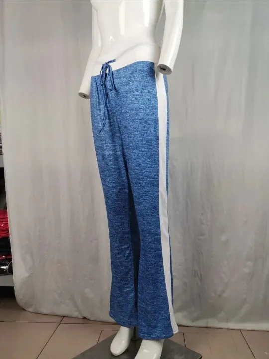 Women's%20Fashionable%20Casual%20Pants%20Loose%20Lace%20Up%20Printed%20Pants%20Casual%20Yoga%20Sports%20Outdoor%20Tie%20Up%20Loose%20Wide%20Leg%20Pants%20-%20Image%206