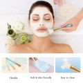 Retail Care 2 Pc Silicon Face Mask Brush Flexible Soft Facial Mask Apple Tricker Hairless Masterizer Mask Makeup Beauty Tool Mud, Clay, Charcol Mixed. 