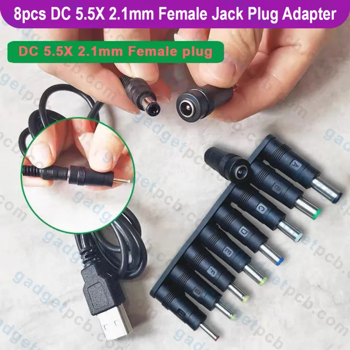 8PCS%205.5*2.1mm%20Female%20Jack%20Plug%20Socket%20Converter%206.4%206.3%205.5%204.8%204.0%203.5%202.5%202.1%201.7%201.35%20Male%20Tips%20DC%20Jack%20Charger%20Plugs%20DC%20Power%20Supply%20Adapter%20DC%20Connector%20-%20Image%203