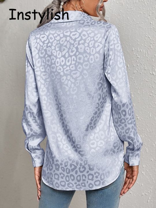 Women%20Leopard%20Print%20Luxury%20Blouse%20Spring%20Summer%20Long%20Sleeve%20Lapen%20Vintage%20Button%20Up%20Shirt%20Office%20Lady%20Satin%20Tunics%20Harajuku%20Top%20-%20Image%206