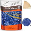 Hard Wax Beans (300g), 10pcs Wooden Waxing Applicator Sticks.
