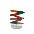 (New)DNA Model Double Helix tructure Teaching Toy AB Double Helix DIY Human Gene for Biological cience.
