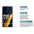 Xiaomi Poco X6 Pro 5G Screen Protector 3D Tempered Clear Screen protector Premium Product Gorilla Glass Transparent Clear Ultra Thin - Durable & Scratch Resistant - Easy to Install. 