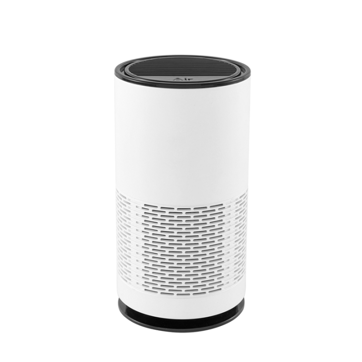 Car Air Purifier for Home Purifier Hepa Filters Desktop Purifier USB Rechargeable Portable Air Cleaner Diffuser-White