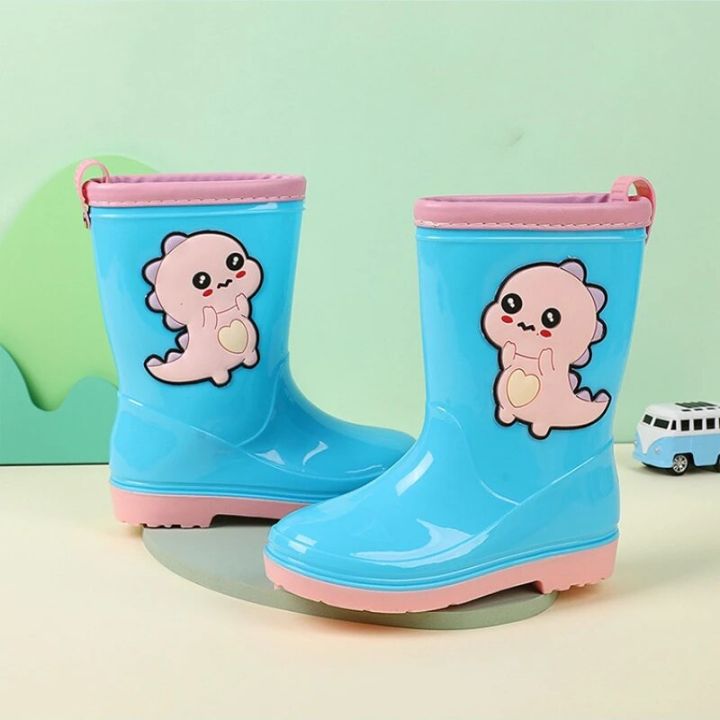 Children%20Plush%20Rain%20Boots%20Infant%20Waterproof%20Non-slip%20Rubber%20Boots%20Korean%20Cute%20Cartoon%20Water%20Shoes%20Boys%20Girls%20School%20Rain%20Shoes%20-%20Image%205