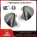 KZ X Angelears Libra Ultra-Wide Frequency Dynamic HiFi In-Ear Earphone IEMs Monitor With 0.75 Replaceable cable. 