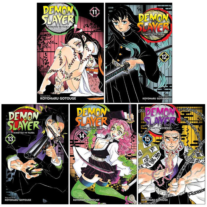Demon%20Slayer%20Kimetsu%20No%20Yaiba%20Vol%2011-15%20Collection%205%20Books%20Set%20premium%20quality%20manga%20-%20Image%202