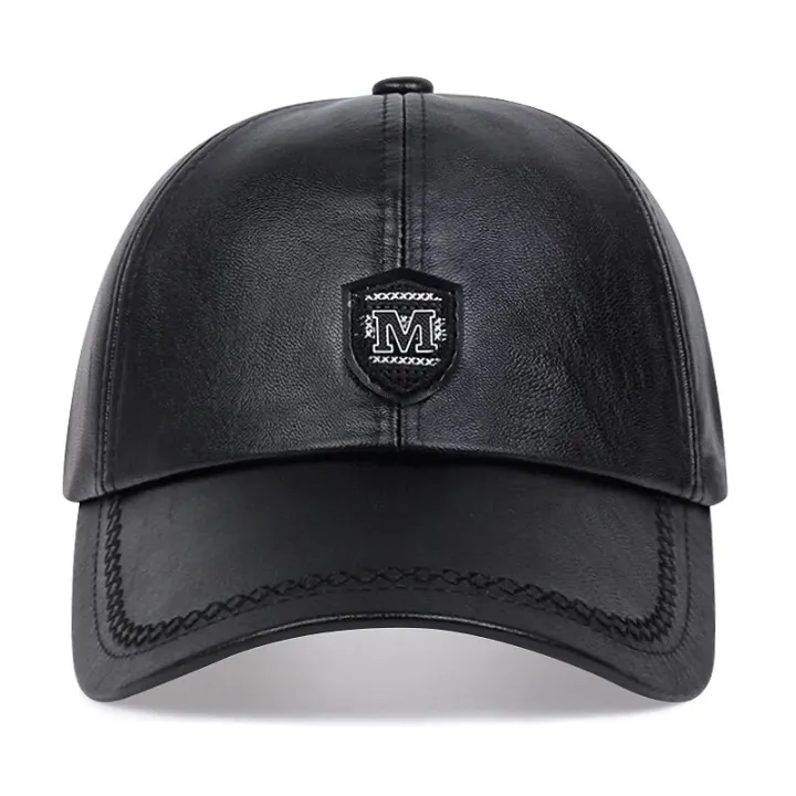 Autumn%20Winter%20warm%20leather%20baseball%20Cap%20Hip%20Hop%20Snapback%20Hat%20Fashion%20Men%20Women%20Sports%20Casual%20Caps%20Dad%20Hats%20Adjustable%20gorras%20-%20Image%203