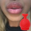 Women Silicone Full Lip Plumper Lips Soft Silicone Pout Tools Mouth Fish Natural Plump Shape Tool Lip Plumper Lips Care. 