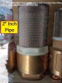 Foot Valves With Filter 2 Inch Female Check Bulb For 2 Inch Pipe Fitting Copper Body With Stainless Steel Net Filter For AC DC Water Pumps 2 Inch Valves.