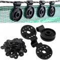10-Pcs Mulifunctional Sunshade Net Fixing Clip. 