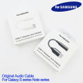 SAMSUNG Type C 3.5 Jack Earphone Cable USB C to 3.5mm AUX Headhones Adapter For SAMSUNG Galaxy Note 10 Plus 10+ A90 A80 A6/Samsung Type - C to 3.5mm Headphone Adapter. 