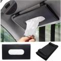 Car Tissue Holder, PU Leather Tissue Box. 