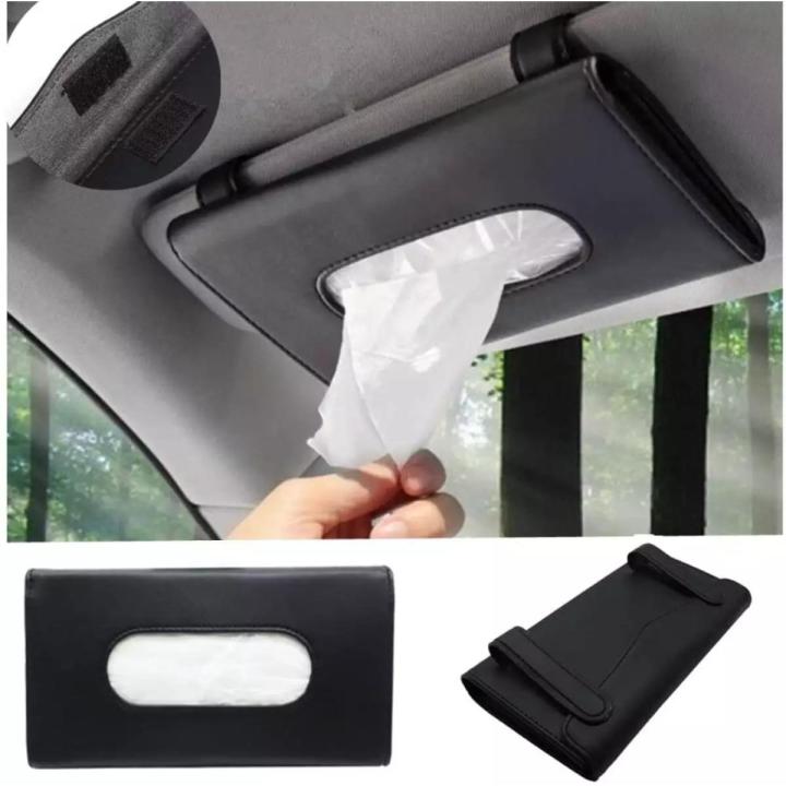 Car Tissue Holder, PU Leather Tissue Box