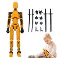 Dummy 13 Action Figure Action Figures Joint Movable Toys DIY Assembling Desktop Robot Doll Model Toy For Drawing Photography. 
