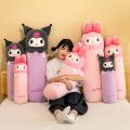 Sanrio Plush Kuromi My Melody Long Pillow Plush Toys Kawaii Soft Comfortable Cushion Cartoon Kids Girls Sleeping Gifts. 