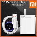 Xiaomi 67W Fast Charger and 6A USB Type C Charging Cable Set Wall Charger Single USB-A Port Power Adapter Charging for Xiaomi.