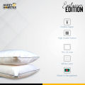 Shimul Fiber Head Pillow, Cotton Fabric, White (18"x24") 1 Pcs.