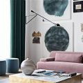 Nordic Velvet Curtains Dark Green Velvet Curtains Blackout Curtains Solid Color Curtains for Bedroom Living Room Dining Room.