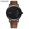 YAZOLE 509-510-511 Top Luxury Brand Watch For Man Fashion Sports Men Quartz Watches Trend Wristwatch Gift For Male jam tangan lelaki.