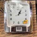 Ajanta Quartz Wall Alarm Clock (Golden) For Office and Home. 