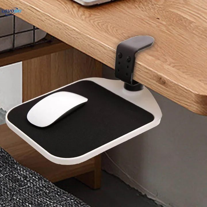 Adjustable%20Mouse%20Platform%20Clamp%20On%20Under%20Desk%20Mouse%20Extender%20Tray%20360%20Rotatable%20Computer%20Mouse%20Pad%20-%20Image%203