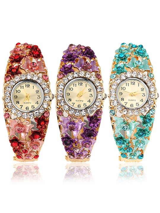 Women%20Watch%20Alloy%20Crystal%20Bracelet%20Flower%20Wrist%20Watch%20Women%20Clock%20Quartz%20Watches%20With%20Rhinestone%20Quartz%20Bracelet%20Watch%20-%20Image%202
