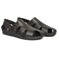 Apex Dark Brown Leather  Sandal For Men. 