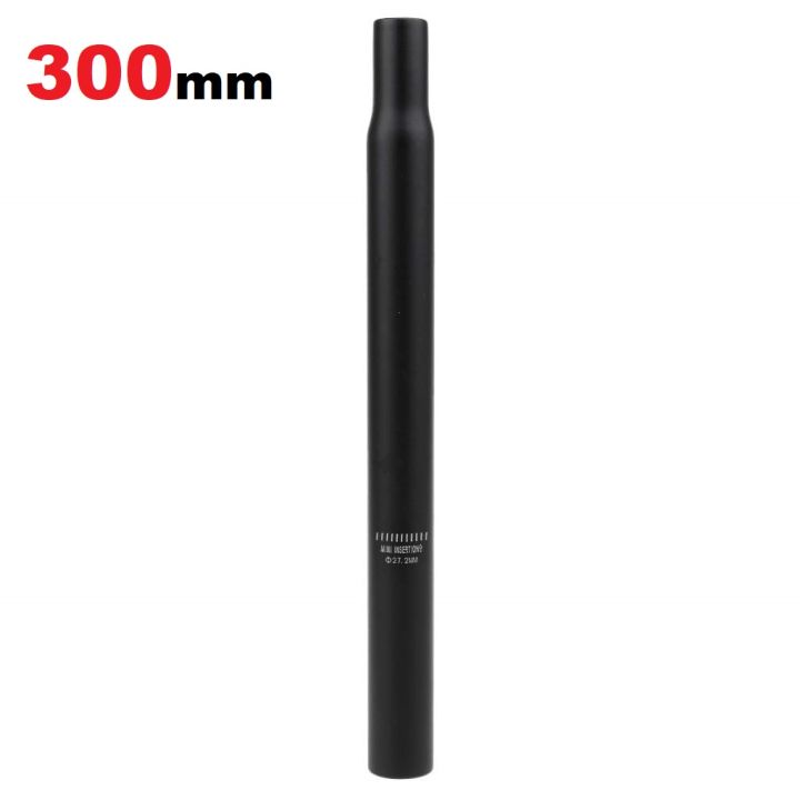 Bicycle%20Seatpost%20Bike%20Seat%20Post%20Saddle%20Tube%2027.2%20Black%20300mm%20-%20Image%203