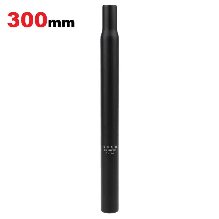 Bicycle%20Seatpost%20Bike%20Seat%20Post%20Saddle%20Tube%2027.2%20Black%20300mm%20-%20Image%203
