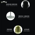 (Not a real microphone) Classic Retro Dynamic Vocal Microphone Vintage Style Mic Universal Stand Model Simulated microphone. 
