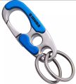 Key Ring OMUDA  Blue metal keyring lock system. 