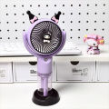 2024 New Hello Kitty Sanrio Portable USB Charge Fan Anime Sprayable Water Vapor Cute Cartoon Air Cooler Atomizing Humidifier. 