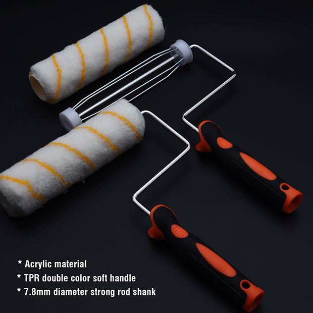 HARDEN%209"%20Paint%20Roller%20and%20Cover%20Frame%20and%20Paint%20Roller%20Cover%20Microfiber%20Naps%20Roller%20Brush%20620135%20-%20Image%204