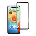 Tecno Spark Go 2024/Go 2023/ Go 2022/Go 2021/ Go 2020 Full Glue Tempered Glass Screen Protector Transparent.