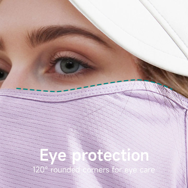 SHINEMEOTH%202Pcs%20Cycling%20Bandana%20Summer%20Face%20Cover%20Half%20Mask%20Hang-Ear%20UV%20Protection%20Long%20Neck%20Gaiter%20Cool%20Tube%20Scarf%20Sport%20Hiking%20-%20Image%202